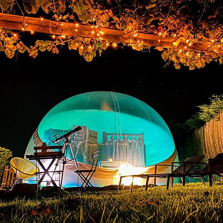 Burbujas Astronomicas Albarari Sanxenxo Otel Dış mekan fotoğraf