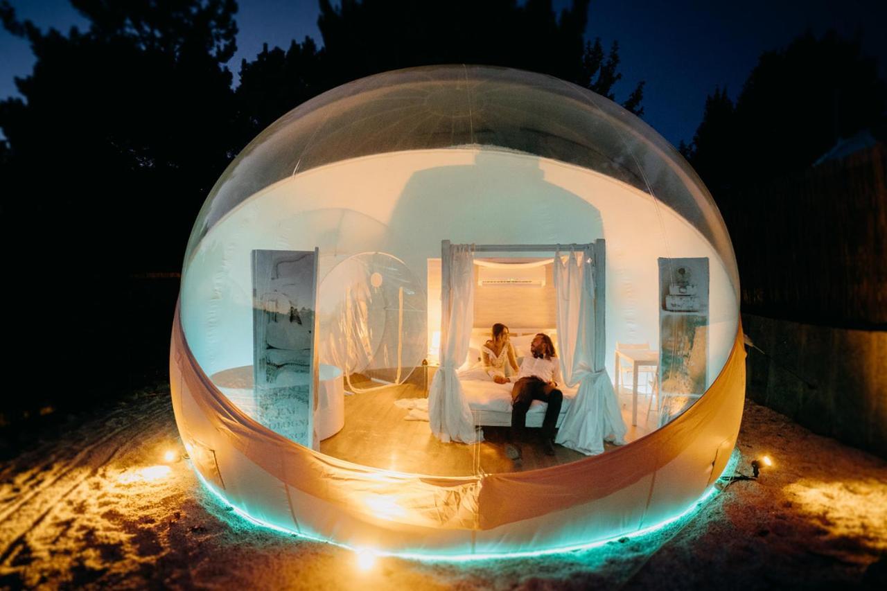 Burbujas Astronomicas Albarari Sanxenxo Otel Dış mekan fotoğraf