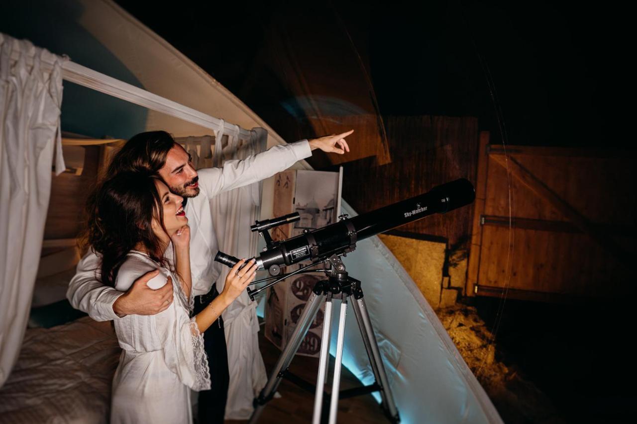 Burbujas Astronomicas Albarari Sanxenxo Otel Dış mekan fotoğraf