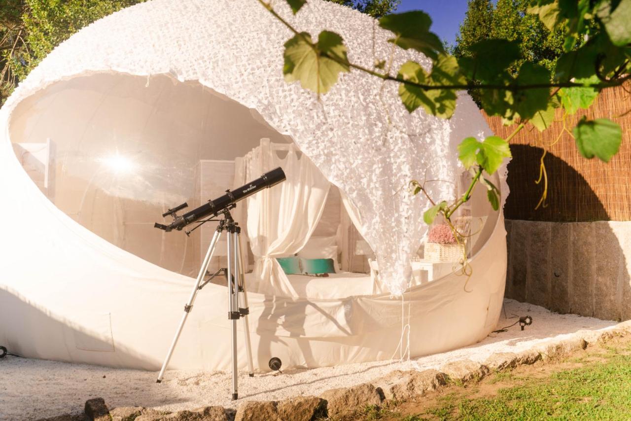Burbujas Astronomicas Albarari Sanxenxo Otel Dış mekan fotoğraf