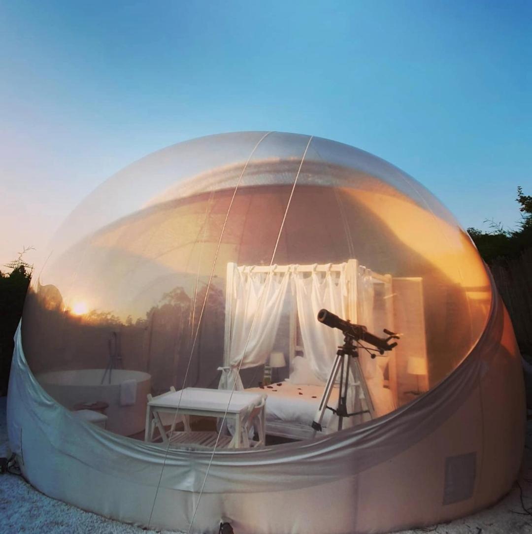 Burbujas Astronomicas Albarari Sanxenxo Otel Dış mekan fotoğraf
