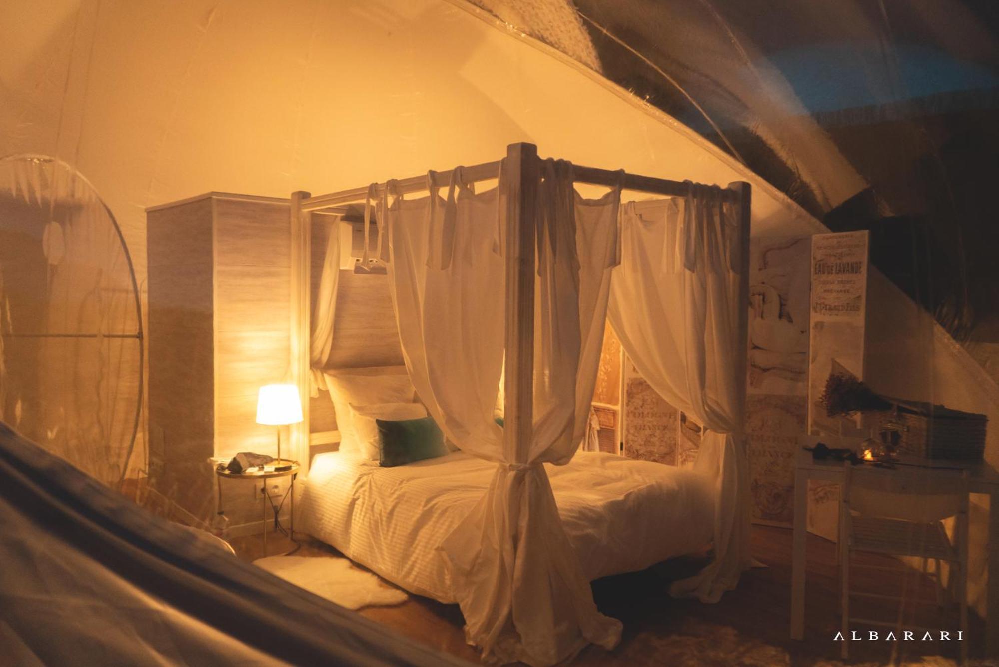 Burbujas Astronomicas Albarari Sanxenxo Otel Dış mekan fotoğraf
